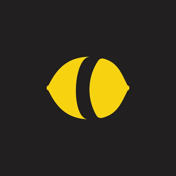 Limonade niedlich einfach geometrisches Logo Vektor — Stockvektor
