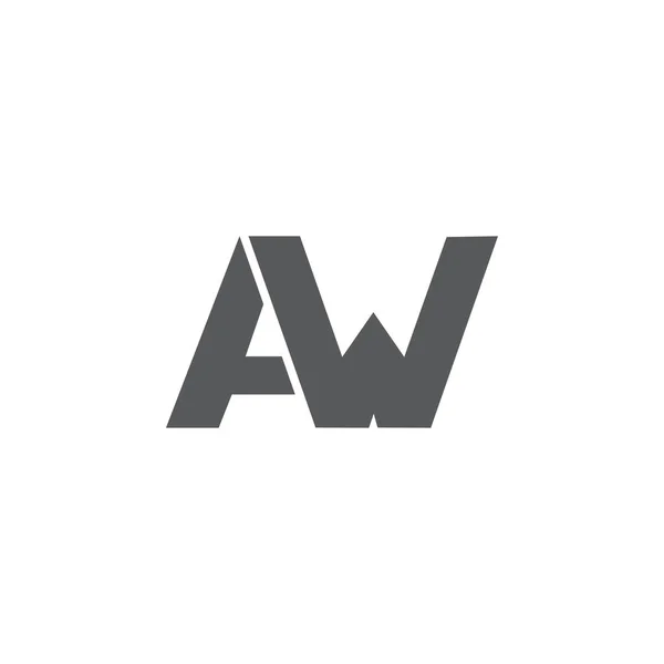 Monogram AW Logo Design Graphic by Greenlines Studios · Creative Fabrica