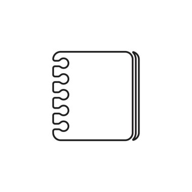 kitap çizgisi sanat sembolü vektör