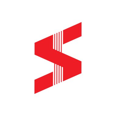 çizgi geometrik hareket mektup vektör s