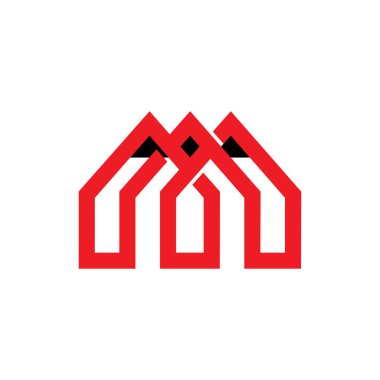 geometrik eğitim hat kalem vektör