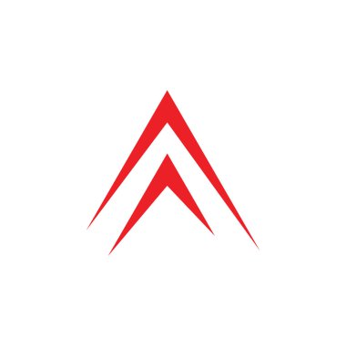 basit ok geometrik Logo vektör