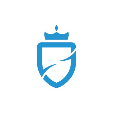 soyut harf s kalkan kral sembolü vektör