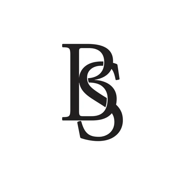 Letter Простой Вектор Логотипа — стоковый вектор