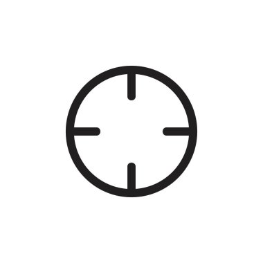 hedef daire basit simge vektörü