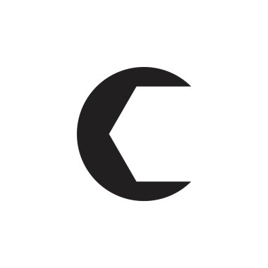 basit tasarım geometrik sembol logo vektör