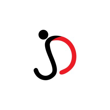 logo simgesi vektör geometrik temiz görünüm için basit tasarım konsepti