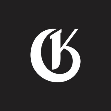 logonuz veya dekorasyon iş vektöriçin net tasarım konsepti