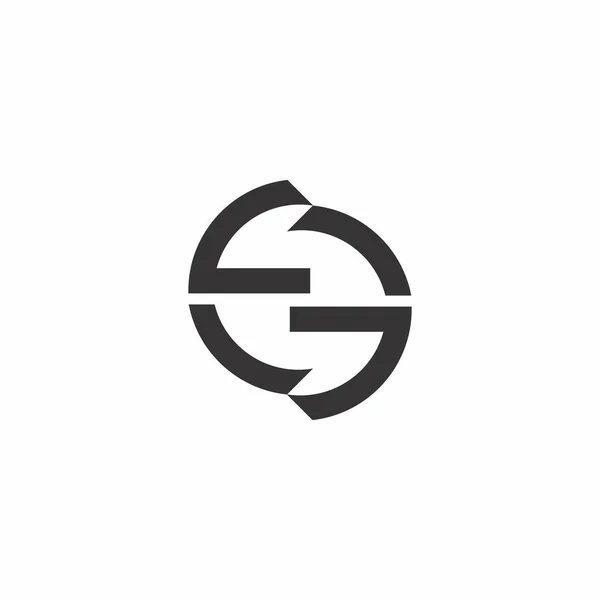 Simpel Line Design Concept Voor Logo Icoon Vector — Stockvector