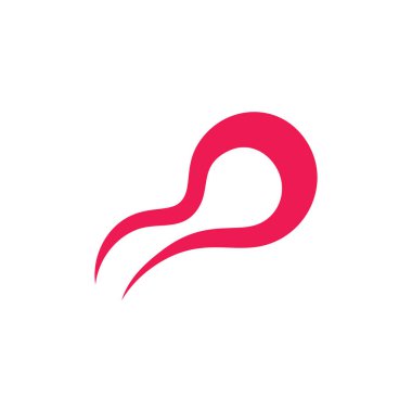 sinek alev hareket tasarımı logo vektörü