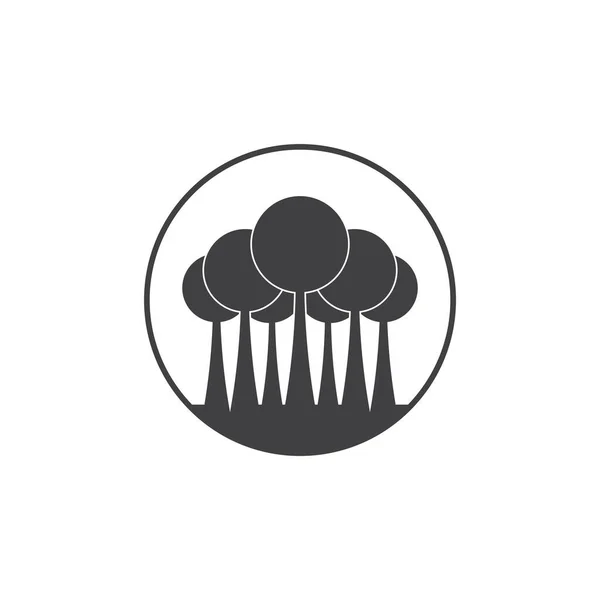 Siyah Duman Sembolü Logo Vektörü — Stok Vektör