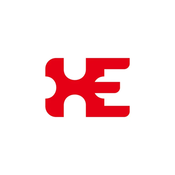 适合运动品牌标识的字母Xe几何设计矢量 — 图库矢量图片