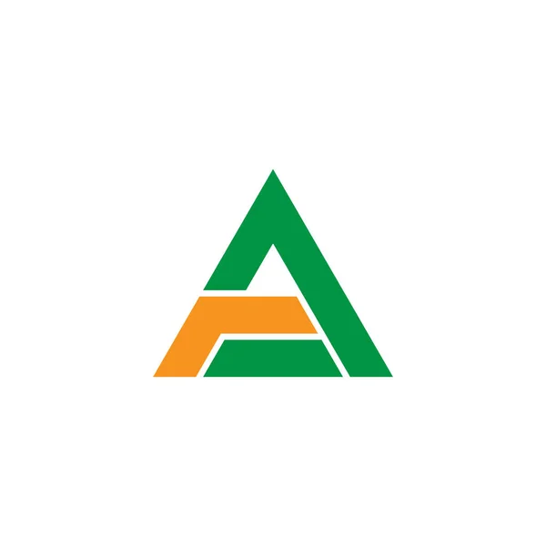 Abstrakcyjne Paski Trójkąt Strzałka Górę Geometryczne Linii Jasne Logo Wektor — Wektor stockowy