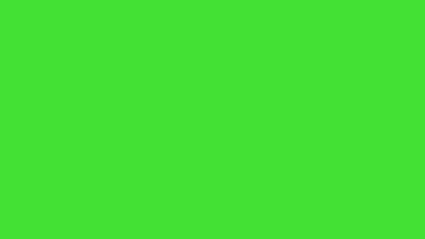 Live Streaming Video Green Background — Stock Video