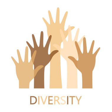 Metin ile çeşitlilik konsept tasarımı