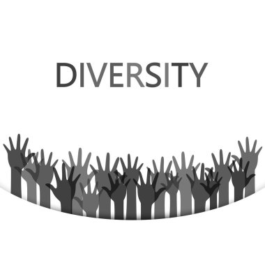 Çeşitlilik konsept tasarımı, Kaldır ellerini metinle