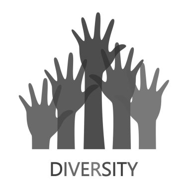 Çeşitlilik konsept tasarımı, Kaldır ellerini metinle