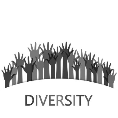 Çeşitlilik konsept tasarımı, Kaldır ellerini metinle