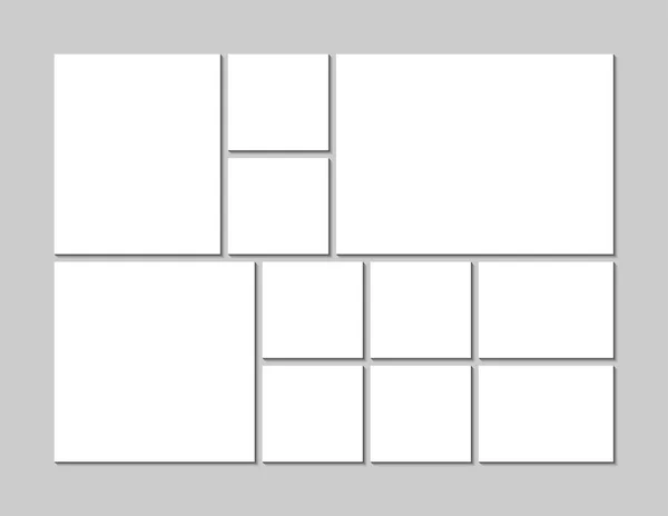 Modèle Panneau Humeur Sur Fond Gris — Image vectorielle