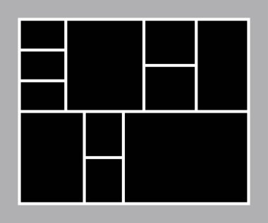 Duygudurum kurulu şablon gri arka plan üzerinde