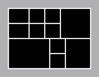 Duygudurum kurulu şablon gri arka plan üzerinde