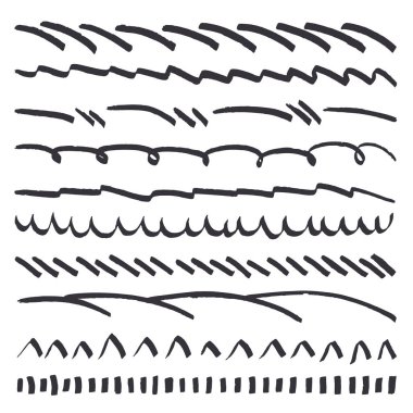 El çizilen çizgi kenarlık kümesi