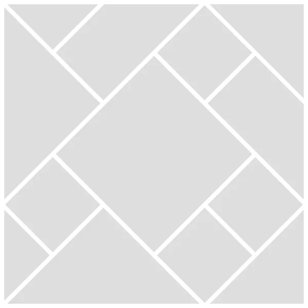 Modèle de tableau d'humeur gris sur fond blanc — Image vectorielle