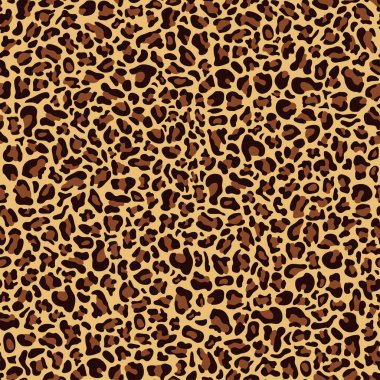 Leopar deri, tekstil tasarımı seamless modeli