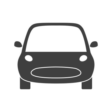 Beyaz arka plan üzerinde izole araç araç düz tarzı