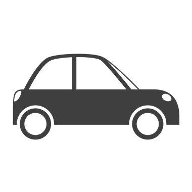 Beyaz arka plan üzerinde izole araç araç düz tarzı