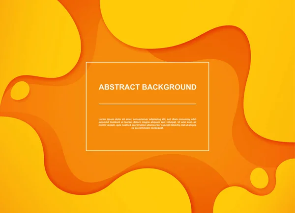 Динамический текстурированный фон с оранжевым цветом, векторная иллюстрация — стоковый вектор