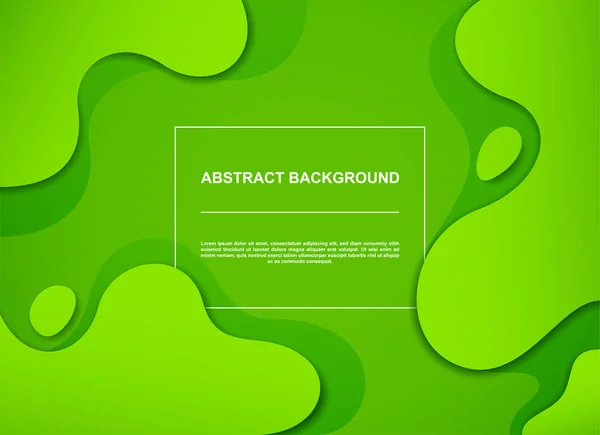 Динамический текстурированный фон с зеленым цветом, векторная иллюстрация — стоковый вектор