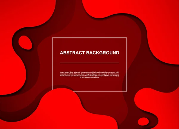 Динамический текстурированный фон с красным цветом, векторная иллюстрация — стоковый вектор