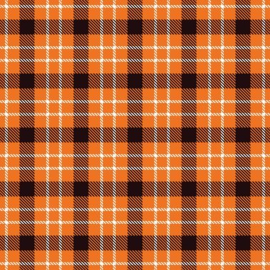 Ekose kumaşlı kusursuz desen, vektör çizimi