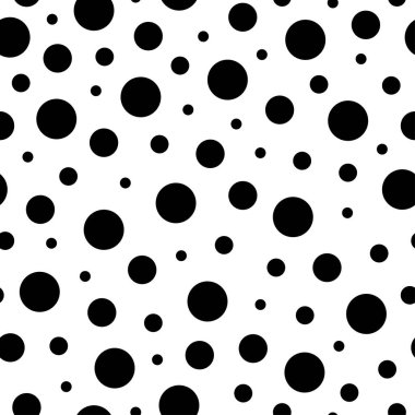 Benekli kusursuz desen, vektör illüstrasyonu