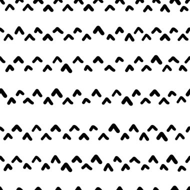 Ok şekilli kusursuz desen, vektör illüstrasyonu