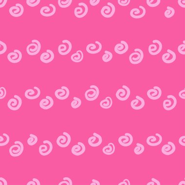 Sarmal şekilli kusursuz desen, vektör illüstrasyonu