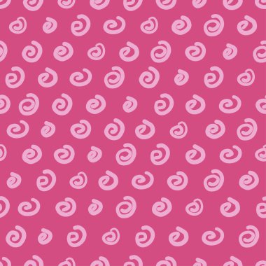 Sarmal şekilli kusursuz desen, vektör illüstrasyonu