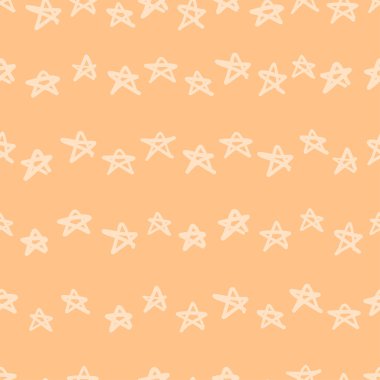 Yıldız şekilli kusursuz desen, vektör illüstrasyonu