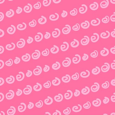 Sarmal şekilli kusursuz desen, vektör illüstrasyonu