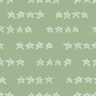 Yıldız şekilli kusursuz desen, vektör illüstrasyonu
