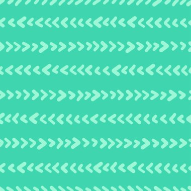 Ok şekilli kusursuz desen, vektör illüstrasyonu