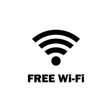 ücretsiz Wi-Fi bölgesi simgesi. Mobil kavramı ve web uygulamaları için seyahat etmek simge unsuru. Detaylı ücretsiz Wi-Fi bölgesi simgesi, web ve mobil için kullanılabilir. Beyaz arka plan üzerinde sigorta primi simgesi