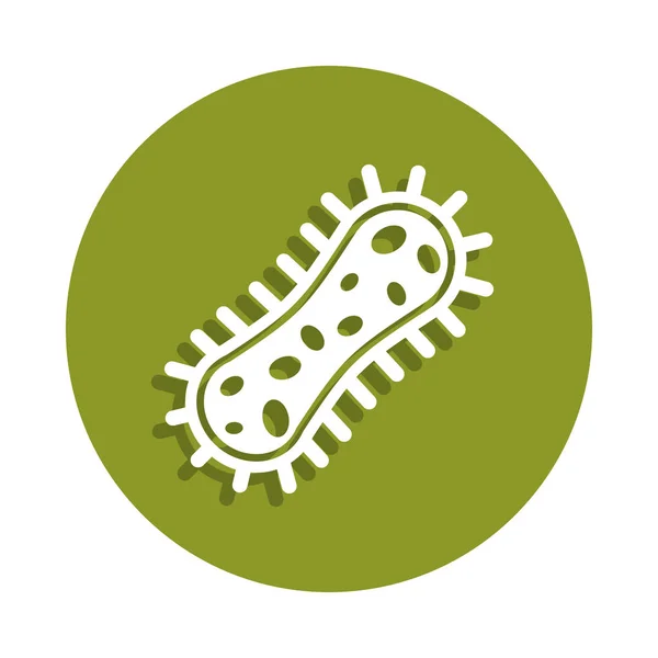 Het Pictogram Van Bacterie Element Van Virus Pictogram Premium Kwaliteit — Stockvector