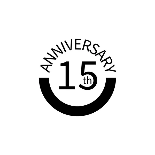 Panneau Ans Élément Signe Anniversaire Icône Design Graphique Qualité Supérieure — Image vectorielle