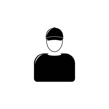 Avatar adam simgesi. Popüler avatarlar Icon unsuru. Premium kalite grafik tasarım. İşaretler, semboller koleksiyonu simgesi Web siteleri, web tasarım, beyaz arka plan üzerinde