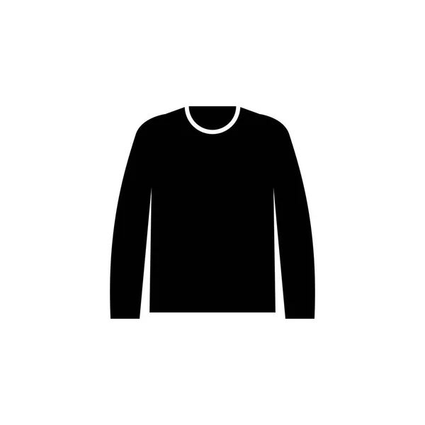 Bluz Simgesi Beyaz Arka Plan Üzerinde Giyim Veya Giysi Adam — Stok Vektör