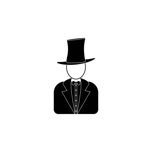 Icône Avatar Magicien Élément Icône Avatars Populaires Design Graphique Qualité — Image vectorielle