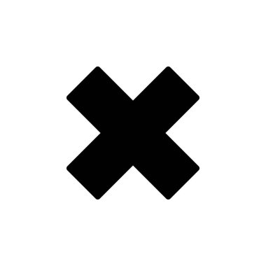 çarpı işareti simgesi. Web simgeler unsuru. Premium kalite grafik tasarım simgesi. Web siteleri, web tasarım, beyaz arka plan üzerinde hareket eden app için işaret ve sembolleri toplama simgesi