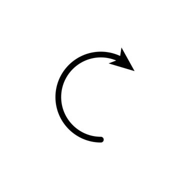 dairesel ok simgesi. Web simgeler unsuru. Premium kalite grafik tasarım simgesi. Web siteleri, web tasarım, beyaz arka plan üzerinde hareket eden app için işaret ve sembolleri toplama simgesi